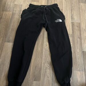 The North Face Black Logo Drawstring Joggers
